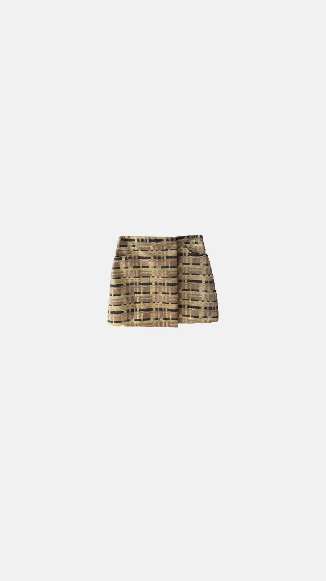 PERISTROFI BROCADE SKIRT