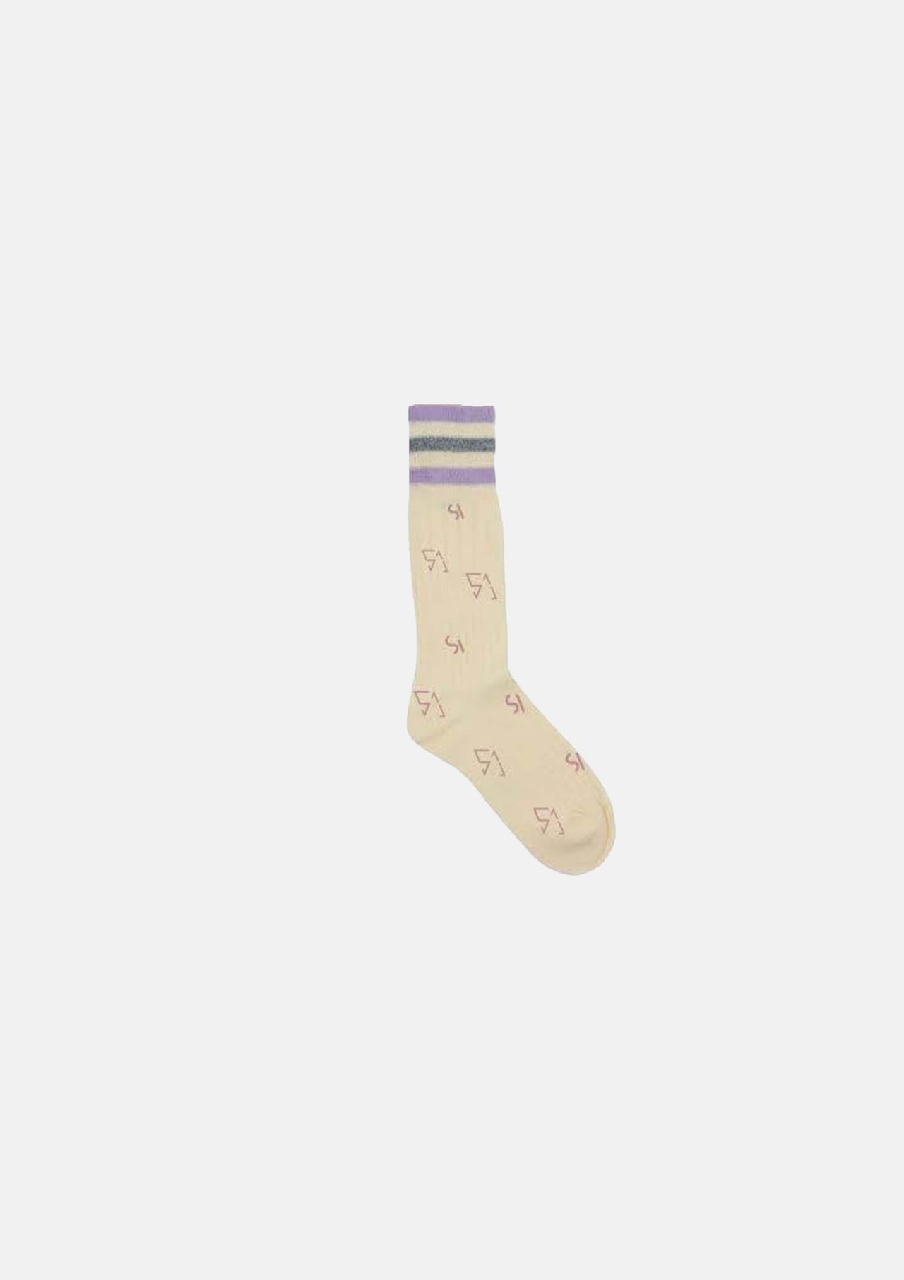 SAXSV BEIGE LONG LENGTH SOCKS