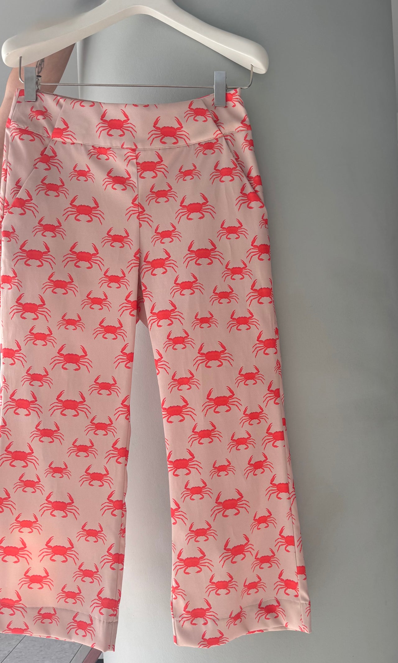 CARANJUEJO BEIGE DENIM PANTS