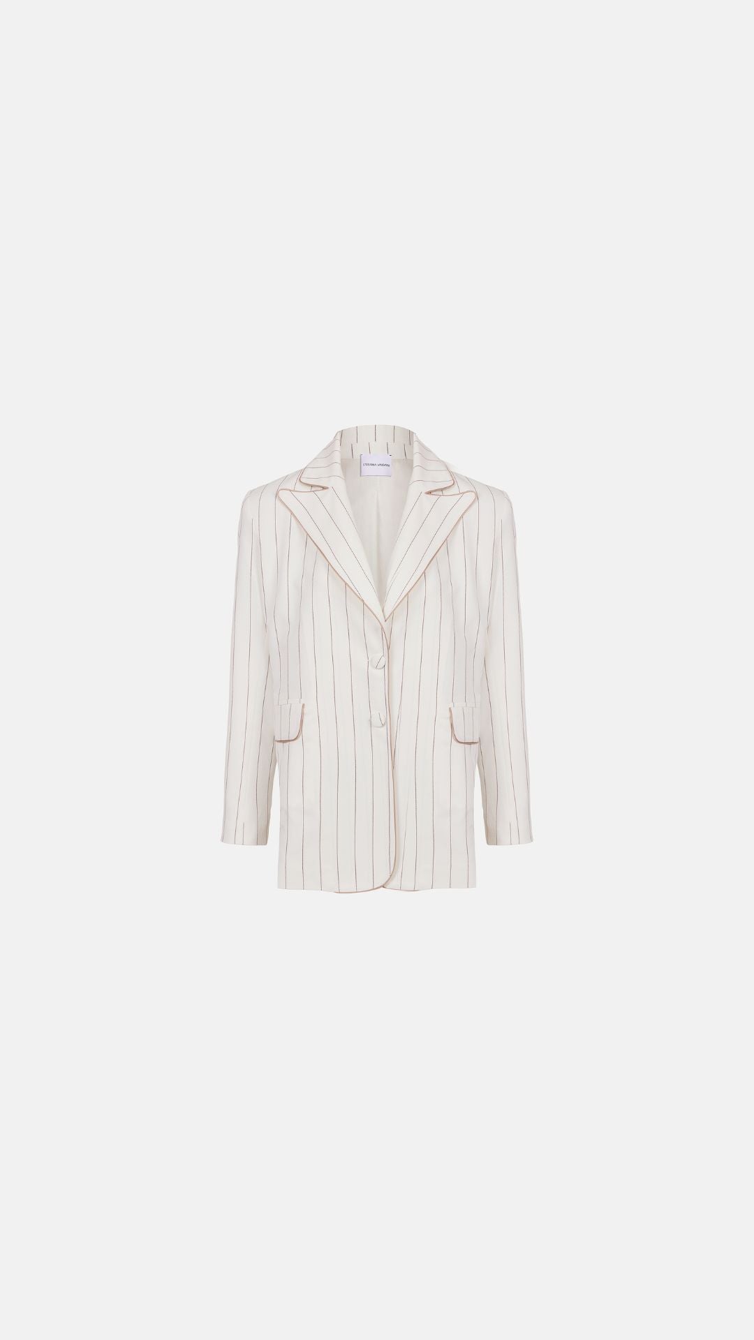 VOILE STIPED OVER BLAZER