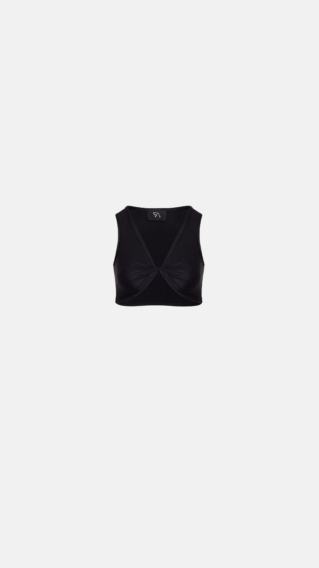 SAXSV BLACK CROP TOP