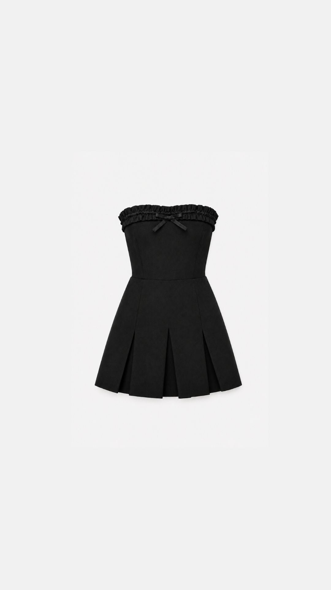 CAPPA NOIR MINI DRESS BLACK
